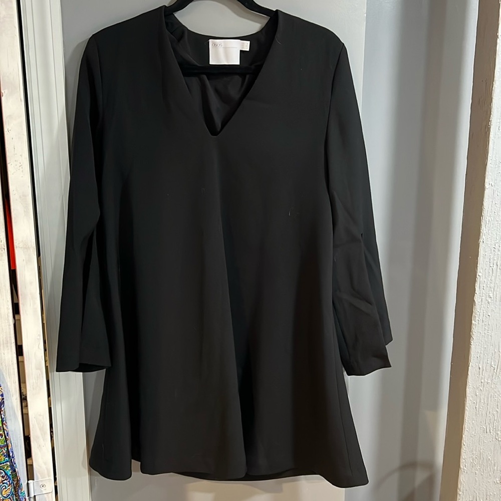 ASOS V-Neck Mini Black Dress